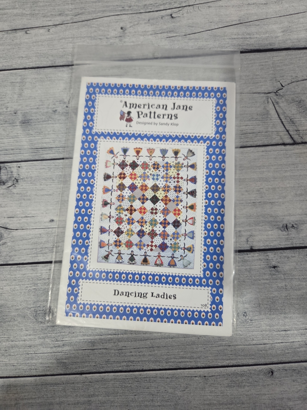 American Jane Patterns Quilting Pattern Dancing Ladies